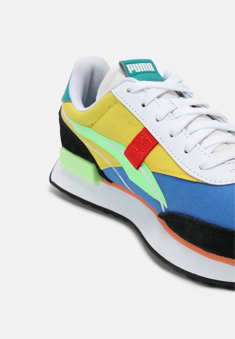 Puma Future Rider Twofold Sd Pop Unisex Sportbaciai Palace Blue Elektro Green Mėlyna Zalando Lt Puma Future Rider Twofold Sd Pop Unisex Sportbaciai Palace Blue Elektro Green Mėlyna Zalando Lt