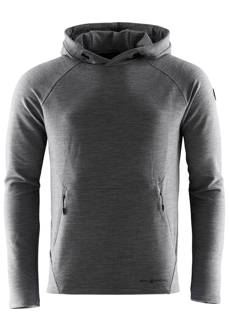 Sail Racing Hoodie dk grey melange/donkergrijs Zalando.nl