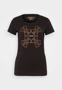 Guess Camiseta estampada - black