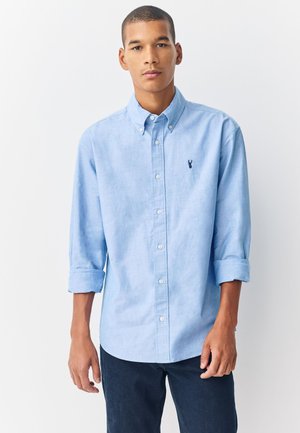 Next REGULAR FIT - LONG SLEEVE OXFORD - Vapaa-ajan kauluspaita - light blue