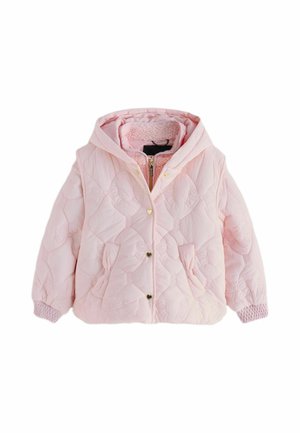 Baker by Ted Baker, 2 PIECE BORG QUILTED GILET COAT SET - Vest - pink