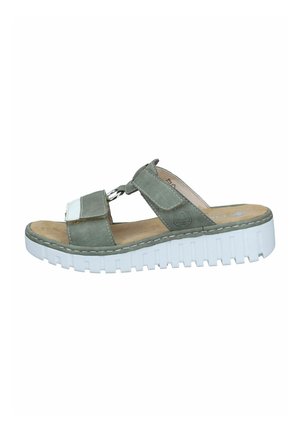 Mules - offwhite schilf