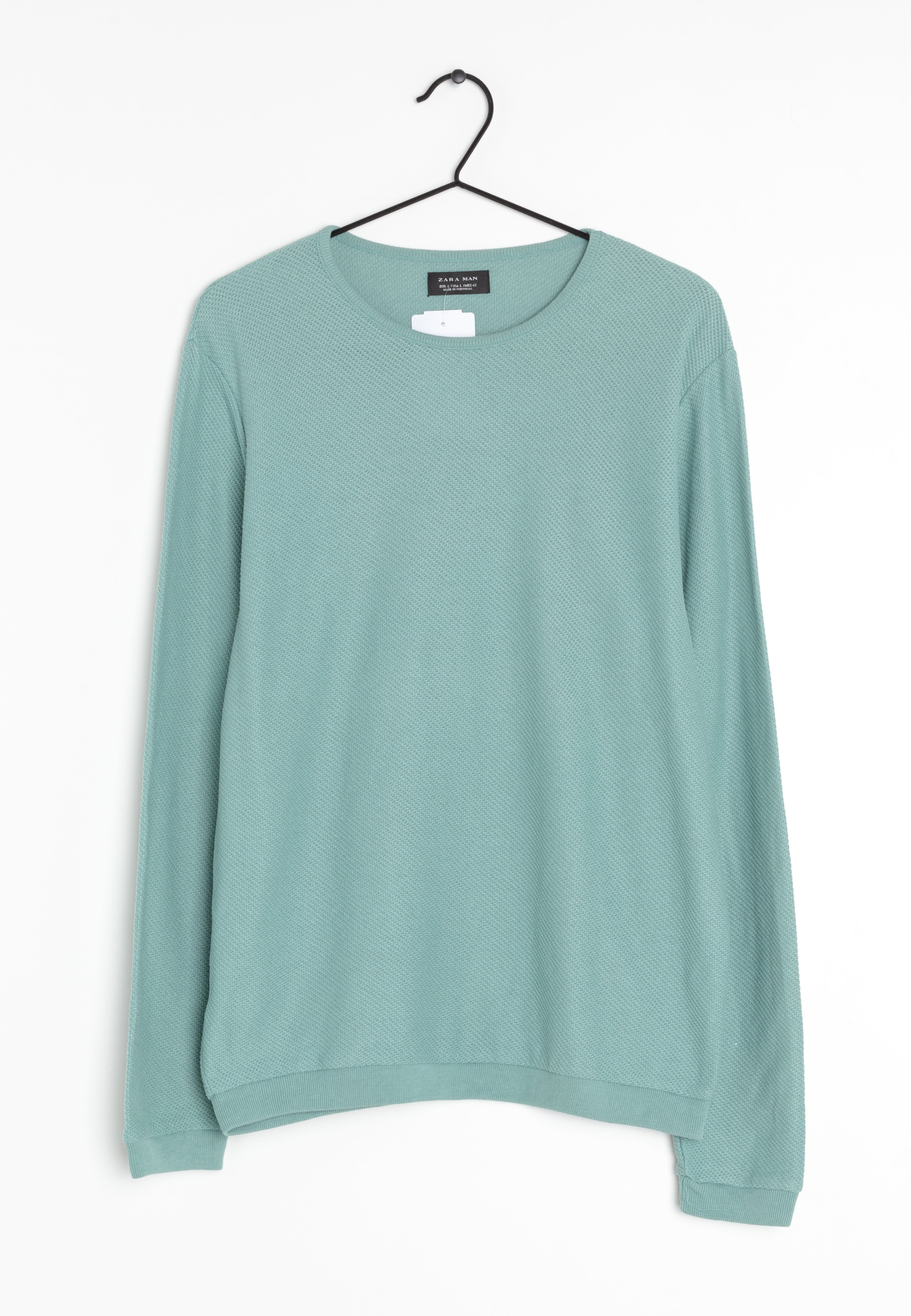 zara mint sweater