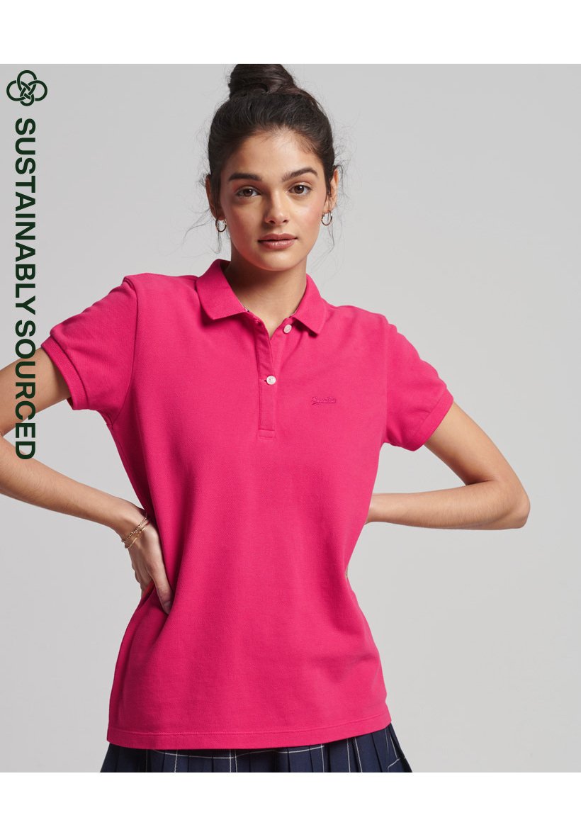 Superdry Polo shirt - raspberry pink 