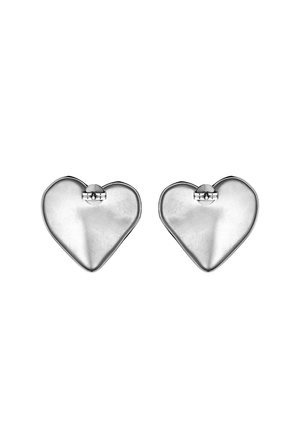 BIG HEART - Pendientes - silver-coloured