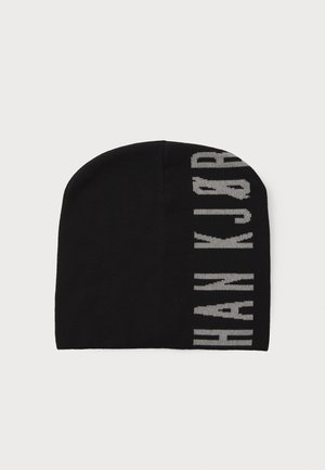 LOGO CUFFLESS BEANIE UNISEX - Kapa - black