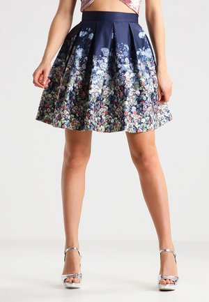 Falda acampanada - blue