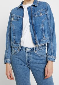 Topshop Džínová bunda - blue denim