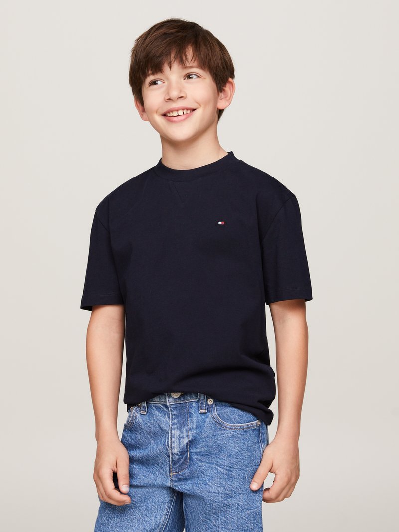 Tommy Hilfiger - ESSENTIAL TEE  - Basic T-shirt - desert sky, Enlarge