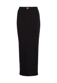 BADGE SKIRT - Falda de tubo - black