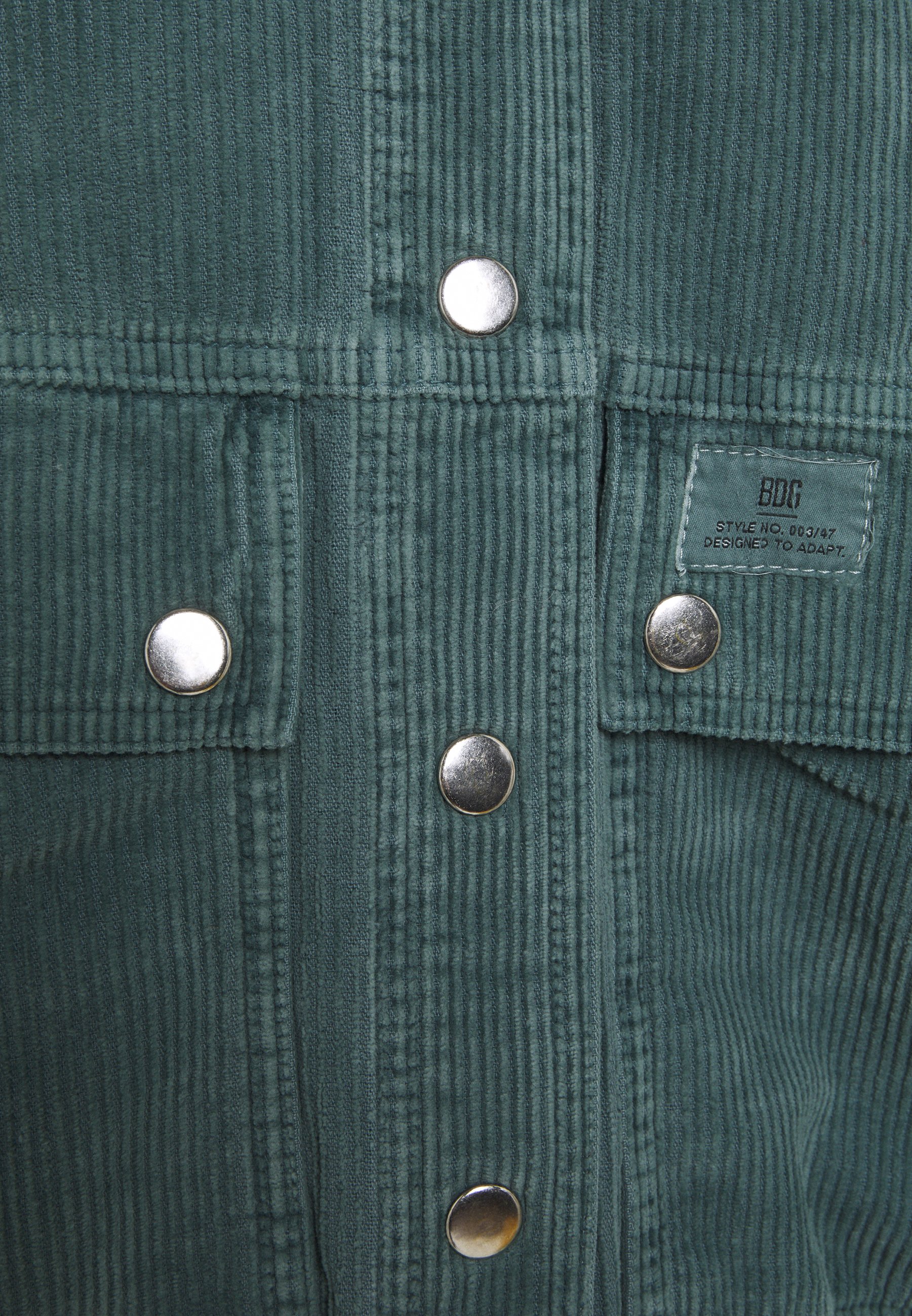 BDG Urban Outfitters HOODED JACKET Lett jakke teal BDG Urban Outfitters HOODED JACKET Lett jakke teal