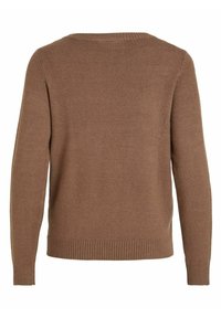 VILA VIRIL O NECK  - Svetr - walnut