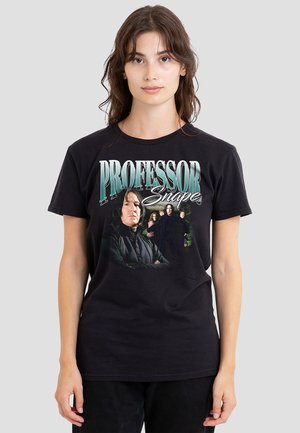 Cotton Soul, HARRY POTTER PROFESSOR SNAPE HOMAGE - Print T-shirt - black