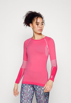 WOMAN SEAMLESS  - Tílko - fucsia melange