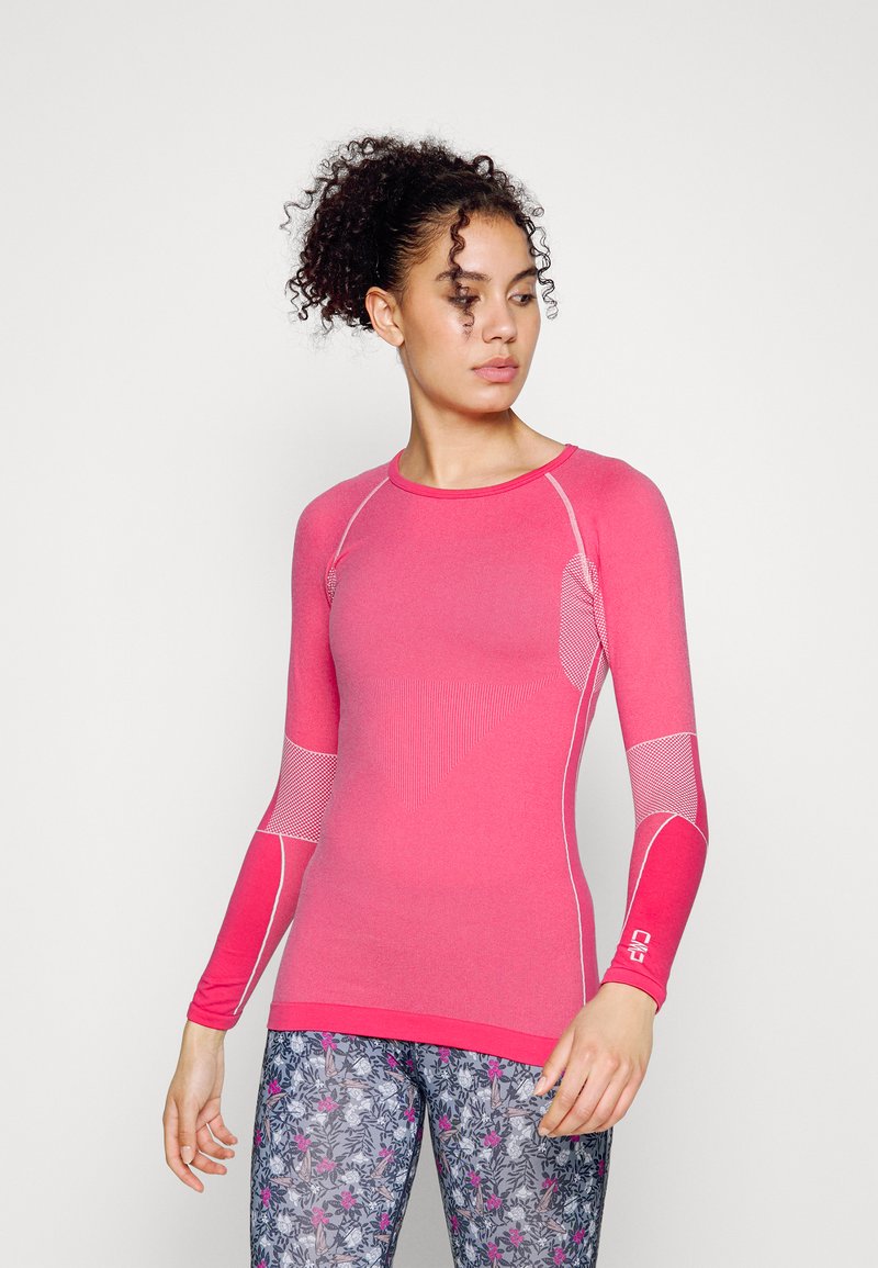 CMP - WOMAN SEAMLESS  - Undershirt - fucsia melange, Enlarge