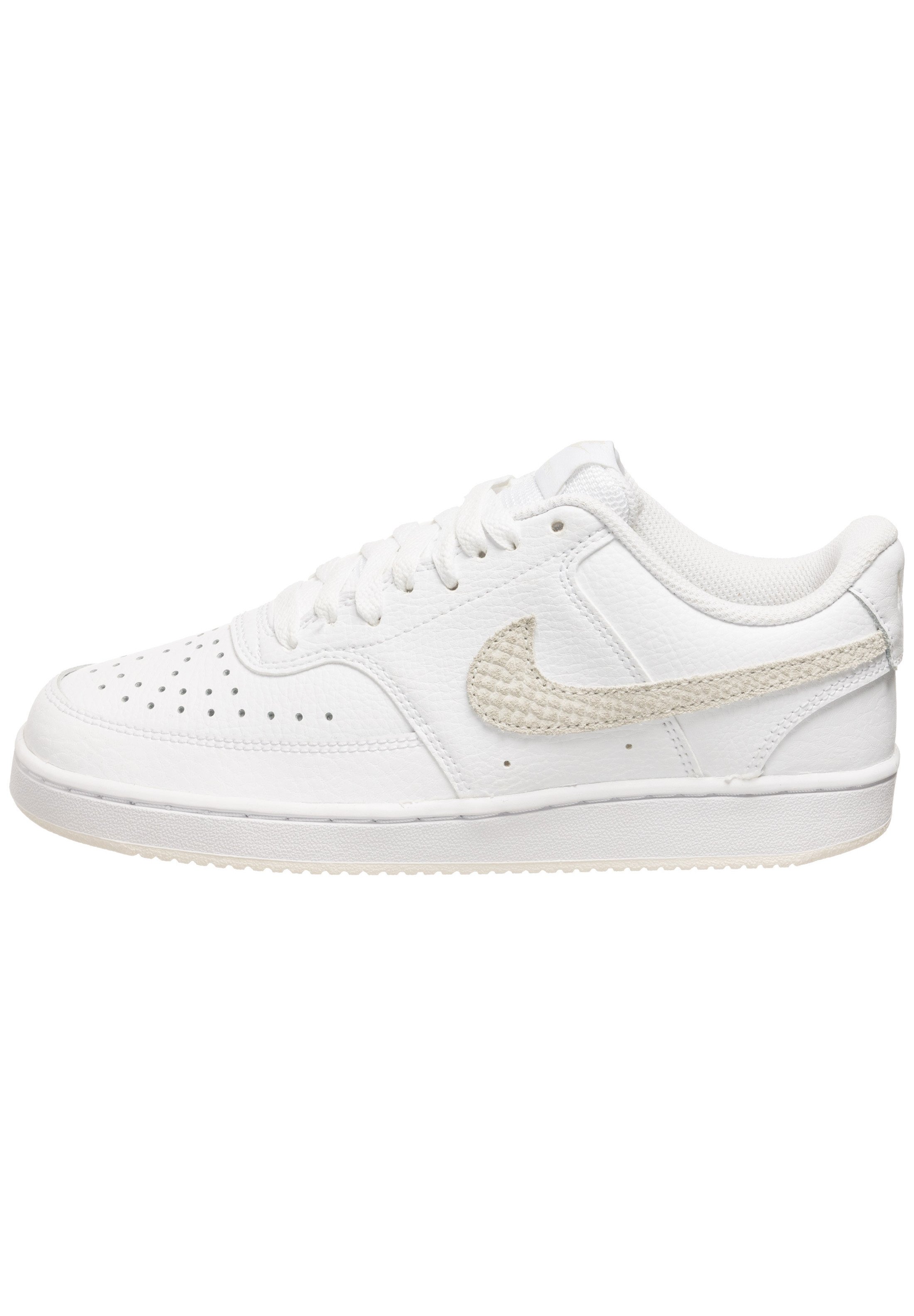 nike court vision low white and sail