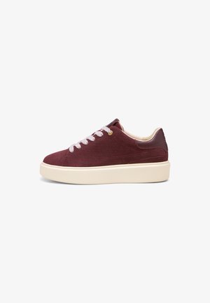 Marc O'Polo Baskets basses - dark aubergine red