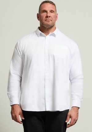 BadRhino, MEN'S LONG SLEEVE SHIRTS - Hemd - white