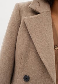 InWear THORA LAPEL - Klasický kabát - sandy grey melange
