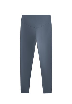 OYSHO, COMFORTLUX HIGH-RISE ANKLE-LENGTH - Leggings - mottled light blue