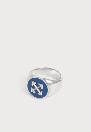 OFF-WHITE, Bague - silver-coloured/blue
