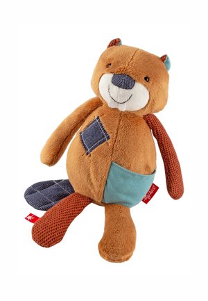 sigikid BIBER PATCHWORK SWEETY
 - Kuscheltier - braun blau