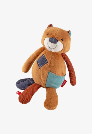 sigikid BIBER PATCHWORK SWEETY
- Cuddly toy - braun blau
