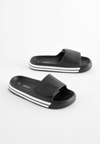 Next STRIPE - REGULAR FIT - Badesandaler - black
