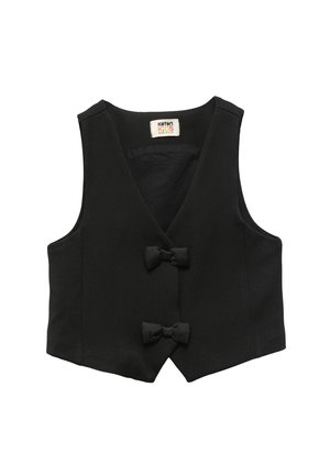 BOWTIE DETAIL - Puvun liivi - black