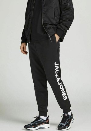 GORDON LOGO - Tracksuit bottoms - black