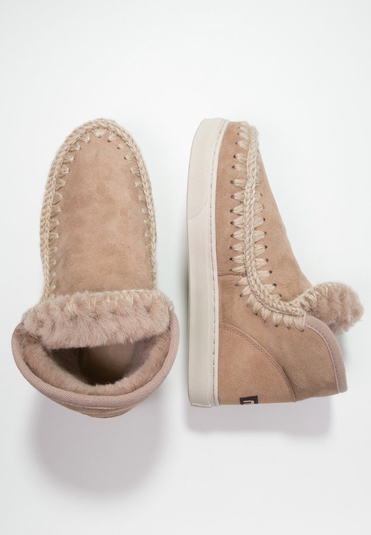 Mou MINI ESKIMO - Botines de cuña - camel - Zalando.es