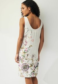 Next REGULAR FIT - Rochie tip creion - ecru cream floral
