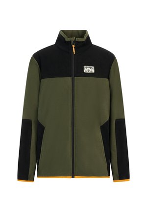 Fleecejas - kale green