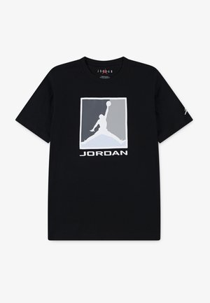 Jordan JDB ESS TEE - Nyomott mintás póló - black