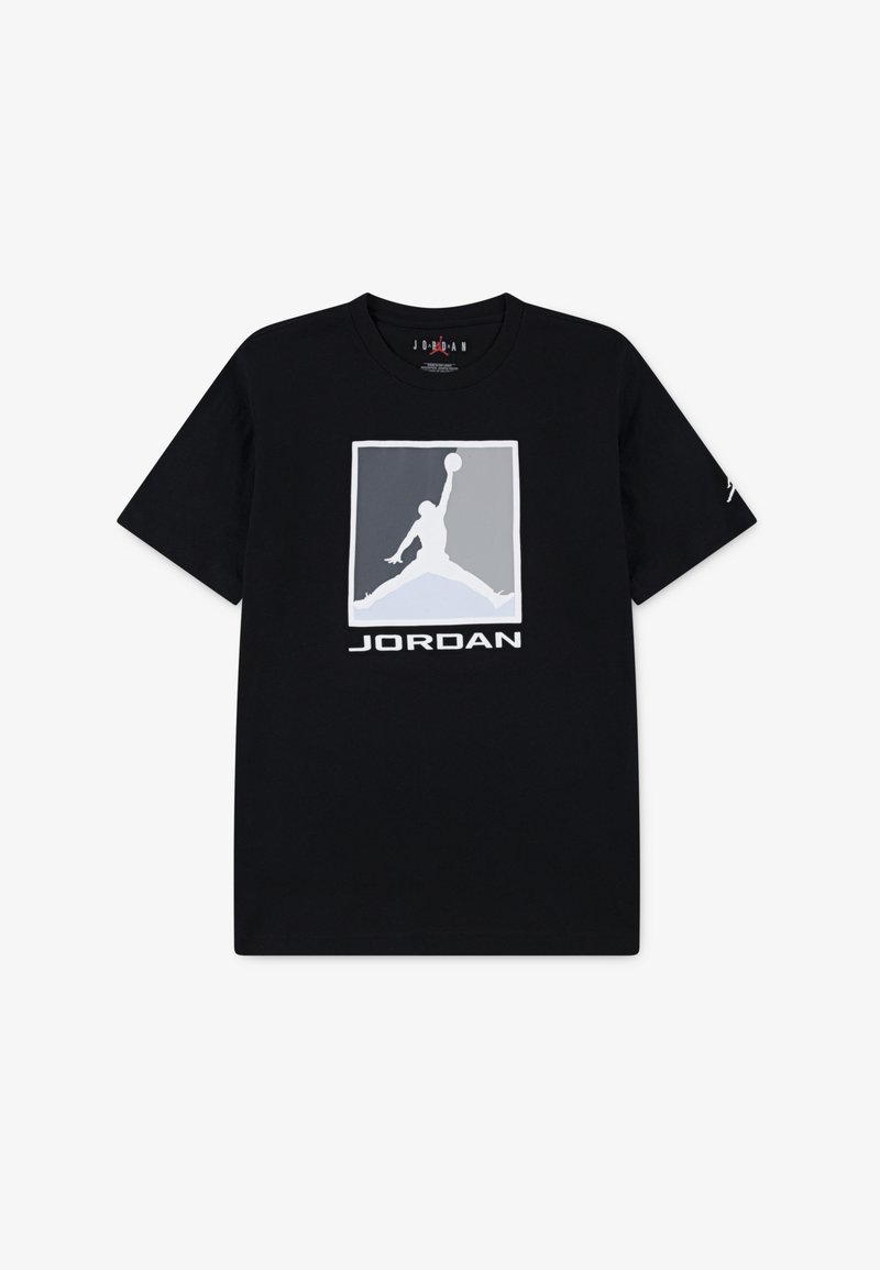 Jordan JDB ESS TEE - Nyomott mintás póló - black