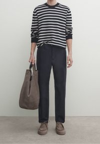 Massimo Dutti Pullover - black