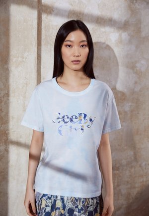 T-shirt imprimé - pale water