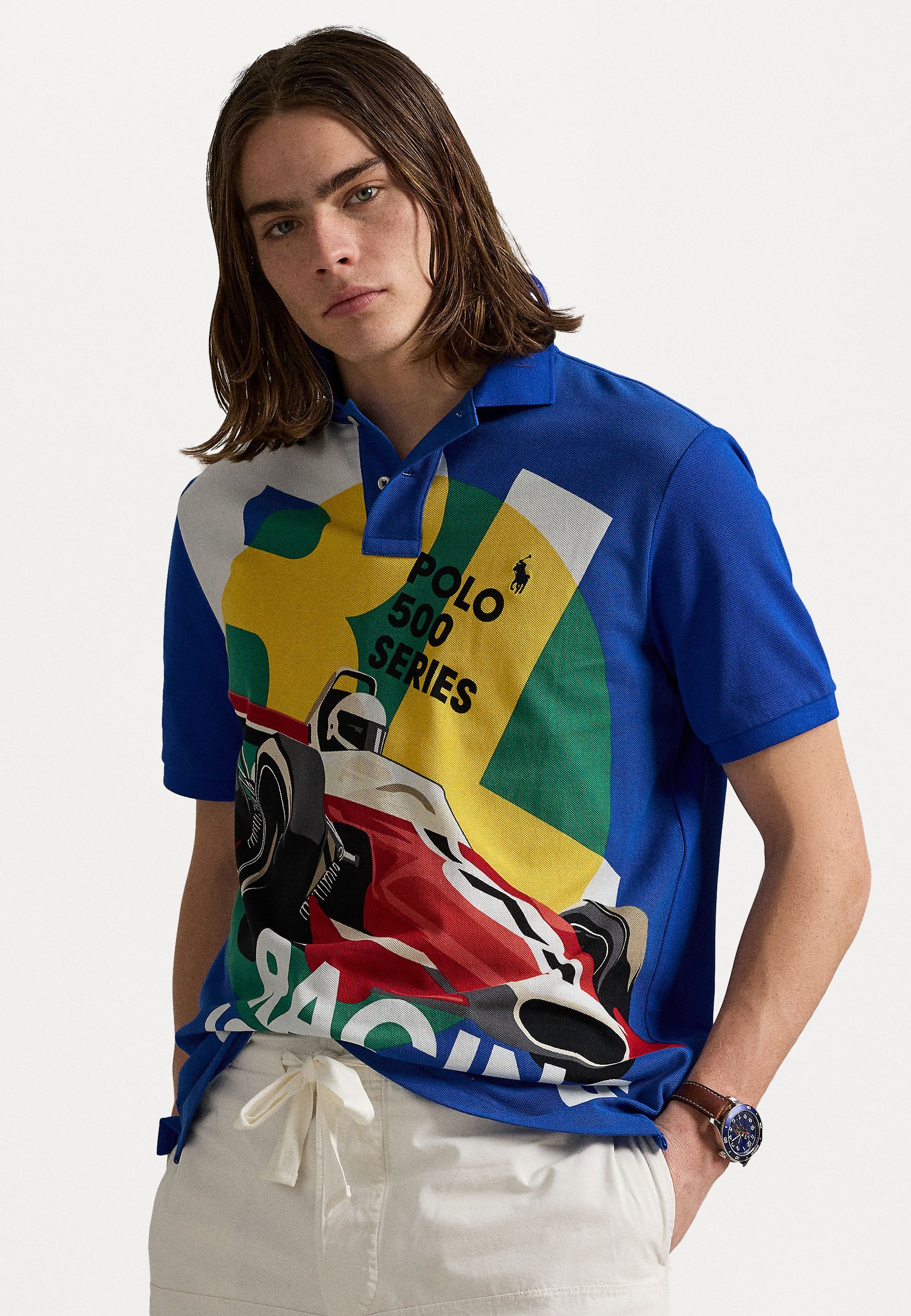 トップス Polo by RalphLauren Benford classic fit Polo Ralph Lauren Classic Fit Mesh Graphic Polo Shirt - Polo shirt