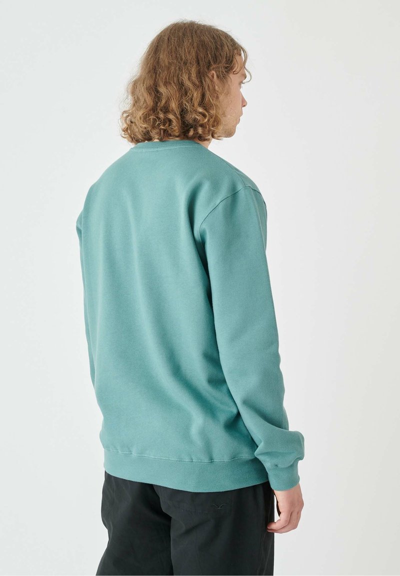 Cleptomanicx GULL - Sweatshirt - north atlantic/türkis - Zalando.de