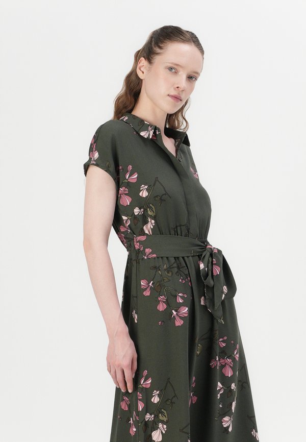 VMNEWHALLIE TIE DRESS - Shirt dress3