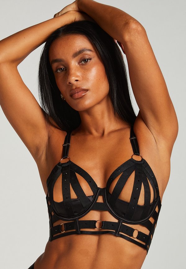 ATHENA - Underwired bra - caviar3