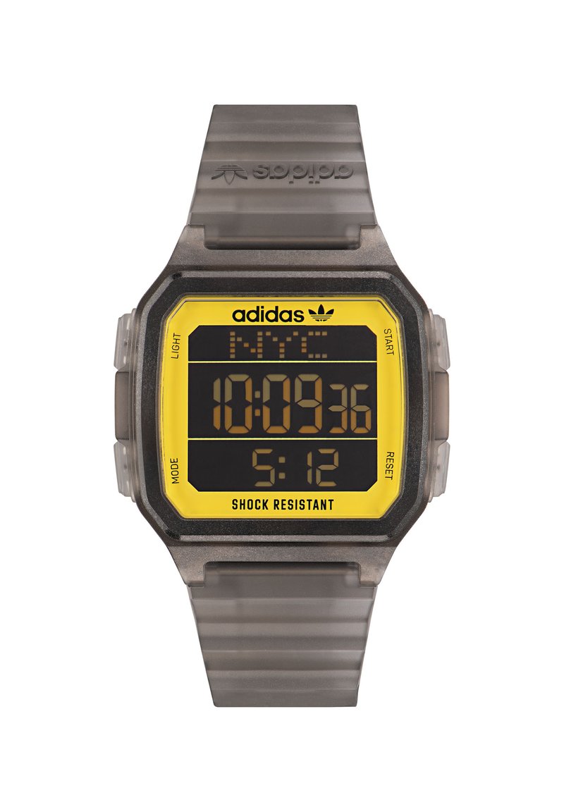 adidas Originals - DIGITAL ONE GMT - Digitaal horloge - grey, Vergroten