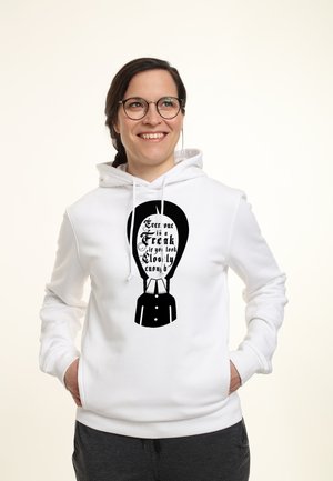 THE ADDAMS FAMILY WEDNESDAY FREAK - Hoodie - white