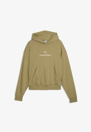 Puma, RUN CULTURE COLLECTIVE BOXY HOODIE - Kapuzenpullover - chai latte
