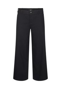 Zizzi FLASH - Flared Jeans - black