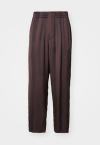 ELASTIC PANTS UNISEX - Trousers - brown
