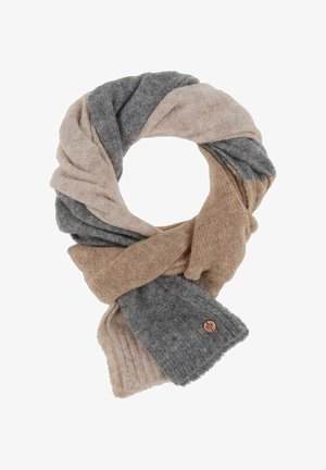 FRAAS BLOCK STRIPES - Scarf - grey