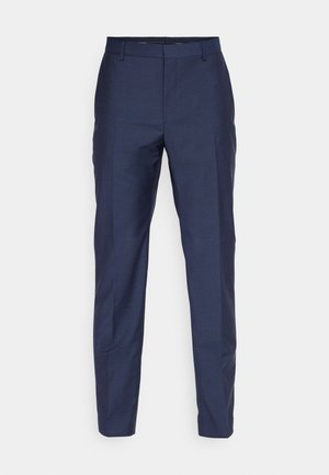 Calvin Klein Tailored MICRO GRID PANTS - Chinos - night sky