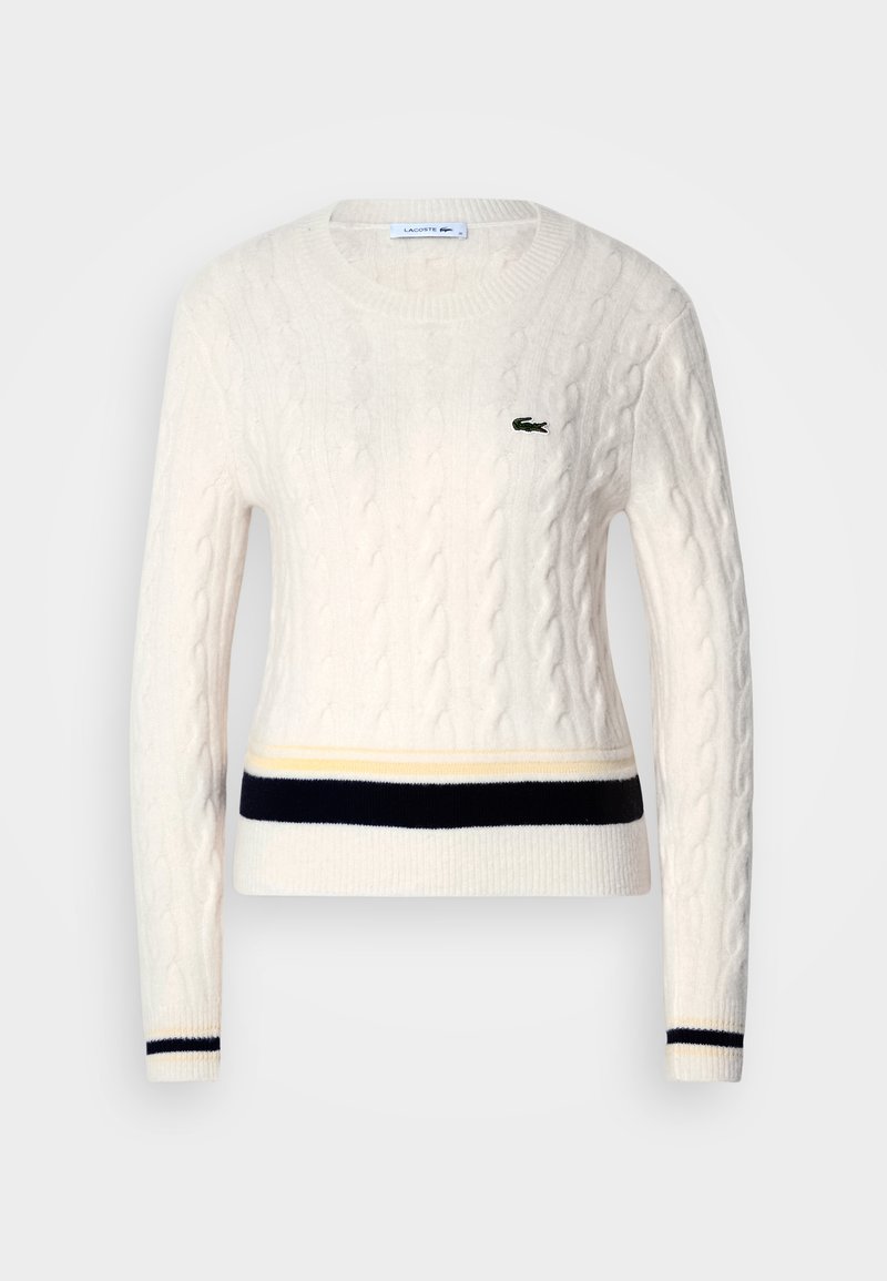 Lacoste Trui crème