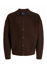 Chaqueta de punto - deep mahogany